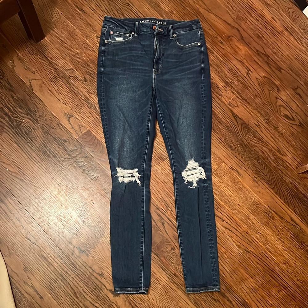 American Eagle Outfitters luxe super hi-rise jegging